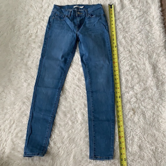 Levi’s blue jeans super skinny women’s size 27 - Picture 9 of 11